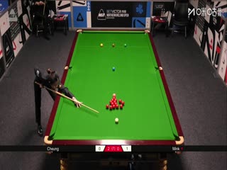 2025斯诺克北爱尔兰公开赛资格赛第一轮张家玮4-1明克·努查鲁特20250905