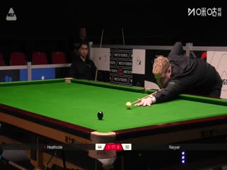 2025斯诺克北爱尔兰公开赛资格赛第一轮路易·希斯科特4-0萨希尔·纳亚尔20250905