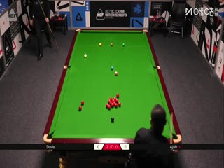 2025斯诺克北爱尔兰公开赛资格赛第二轮马克·戴维斯4-0法拉赫·阿贾布20250907