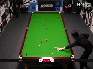 2025斯诺克北爱尔兰公开赛资格赛第二轮迈克尔·霍尔特2-4蓝裕豪20250907