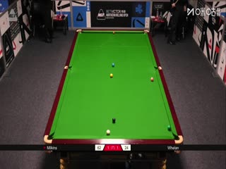 2025斯诺克北爱尔兰公开赛资格赛第二轮罗伯特·米尔金斯4-2帕特里克·惠兰20250907