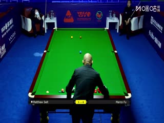 2025斯诺克武汉公开赛32进16傅家俊1-5马修·塞尔特20250826