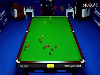 2025斯诺克武汉公开赛64进32庞俊旭1-5塔猜亚·乌努20250825