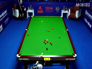 2025斯诺克武汉公开赛延期资格赛及64进32马克·威廉姆斯5-3利亚姆·戴维斯20250824