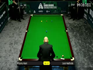 2025斯诺克沙特大师赛第二轮（112进80）阿卡尼·宋沙瓦0-4路易·希斯科特20250809