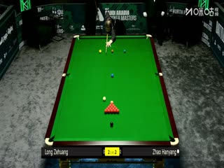 2025斯诺克沙特大师赛第二轮（112进80）龙泽煌4-3赵翰洋20250809