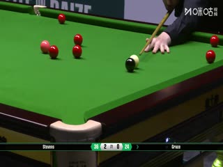 2025斯诺克沙特大师赛第二轮（112进80）马修·史蒂文斯4-1大卫·格雷斯20250809