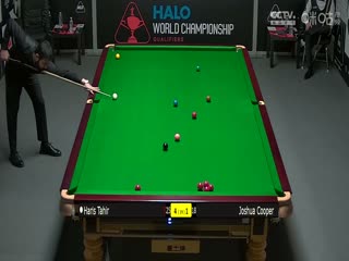 斯诺克世锦赛资格赛128进96哈里斯·塔希尔7-2约书亚·库珀（第一阶段）20250407