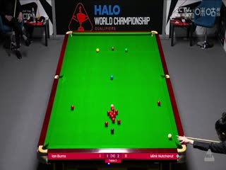 斯诺克世锦赛资格赛128进96及96进64伊安·伯恩斯5-4明克·努查鲁特（第一阶段）20250409