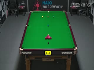 斯诺克世锦赛资格赛128进96布尔丘·雷韦兹2-7史蒂文·霍尔沃斯（第一阶段）20250408