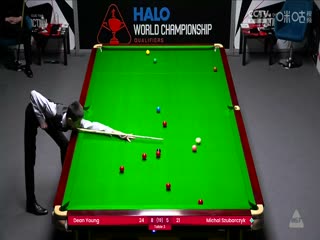 斯诺克世锦赛资格赛128进96迪恩·杨10-8米哈乌·苏巴尔奇克（第二阶段）20250408