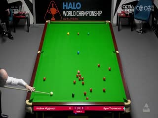 斯诺克世锦赛资格赛128进96及96进64安德鲁·希金森4-5瑞安·汤姆森（第一阶段）20250409