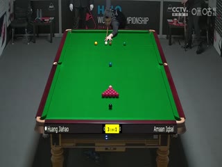 斯诺克世锦赛资格赛128进96黄佳浩6-3阿曼·伊克巴尔（第一阶段）20250407