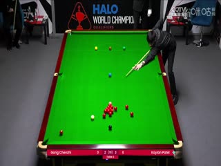 斯诺克世锦赛资格赛128进96巩晨智3-6凯兰·帕特尔（第一阶段）20250407