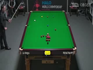 斯诺克世锦赛资格赛128进96及96进64刘宏宇2-7米歇尔·曼恩（第一阶段）20250409