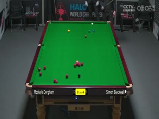 斯诺克世锦赛资格赛128进96及96进64穆斯塔法·多尔格姆3-6西蒙·布莱克威尔（第一阶段）20250409