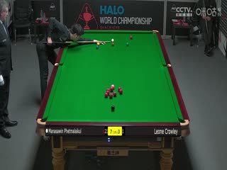 斯诺克世锦赛资格赛128进96马纳萨温·佩特玛莱库10-3莱昂内·克劳利（第二阶段）20250408