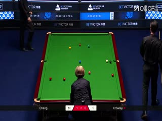 2025斯诺克英格兰公开赛常冰玉4-0莱昂内·克劳利20250912