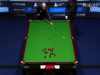 2025斯诺克英格兰公开赛大卫·格雷斯4-0若纳斯·卢斯20250911