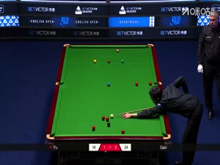 2025斯诺克英格兰公开赛傅家俊4-0高阳（乔迁）20250911