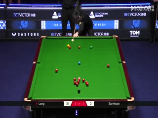 2025斯诺克英格兰公开赛龙泽煌2-4阿米尔·萨克霍什20250913