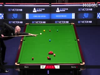 2025斯诺克英格兰公开赛米歇尔·曼恩4-3伊安·伯恩斯20250912