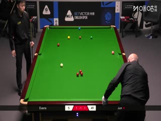 2025斯诺克英格兰公开赛瑞安·埃文斯2-4江俊20250911