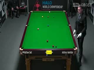 斯诺克世锦赛资格赛64进32马修·塞尔特4-3安东尼·汉密尔顿（第一阶段）20250413
