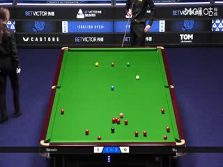 2025斯诺克英格兰公开赛32进16吴宜泽4-2韦克林20250917