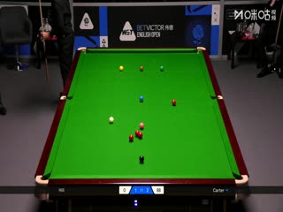 2025斯诺克英格兰公开赛32进16亚伦·希尔4-3阿里·卡特20250918