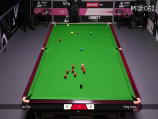 2025斯诺克英国公开赛第1轮庞俊旭0-4吴宜泽20250922