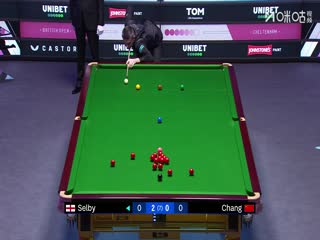 2025斯诺克英国公开赛16进8常冰玉0-4马克·塞尔比20250926