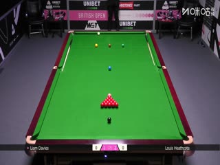 2025斯诺克英国公开赛16进8利亚姆·戴维斯2-4路易·希斯科特20250926