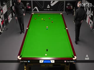 苏格兰公开赛资格赛Day1克里斯·托顿1-4瑞恩·戴维斯20251014