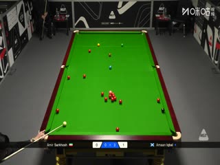 苏格兰公开赛资格赛Day1阿米尔·萨克霍什4-3阿曼·伊克巴尔20251014