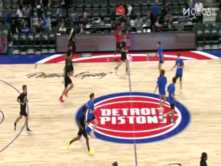 NBA季前赛奇才VS活塞20251017