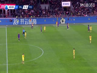 意甲联赛AC米兰VS佛罗伦萨20251020