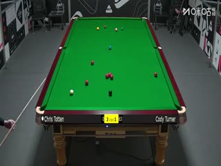 斯诺克英锦赛资格赛克里斯·托顿6-2科迪·特纳20251122