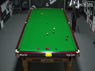 斯诺克英锦赛资格赛罗斯·缪尔6-2弗加尔·奎因20251122