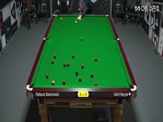 斯诺克英锦赛资格赛马特乌斯·巴拉诺夫斯基6-5萨希尔·纳亚尔（二）20251123