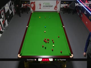 斯诺克英锦赛资格赛大卫·格雷斯1-6伊戈尔·费格雷多20251123