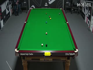 斯诺克英锦赛资格赛第二轮112进80伊什普利特·辛格·查达6-4克里斯·托顿20251123