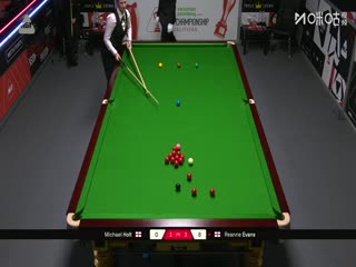 斯诺克英锦赛资格赛第二轮112进80迈克尔·霍尔特6-5瑞安·埃文斯20251123