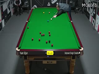 斯诺克英锦赛资格赛第三轮80进48袁思俊6-4伊什普利特·辛格·查达20251125