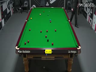 斯诺克英锦赛资格赛第三轮80进48本·沃拉斯顿6-2刘宏宇20251125