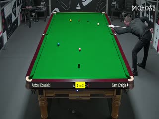 斯诺克英锦赛资格赛第二轮112进80安东尼·科瓦尔斯基1-6山姆·克雷吉20251124