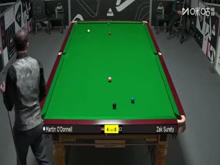 斯诺克英锦赛资格赛第三轮80进48马丁·奥德奈尔5-6扎克·舒尔第20251125