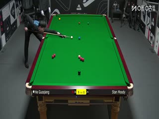 斯诺克英锦赛资格赛第三轮80进48贺国强6-3斯坦·穆迪20251126