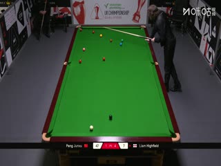 斯诺克英锦赛资格赛第三轮80进48庞俊旭6-4利亚姆·海菲尔德（朱峰立）20251125