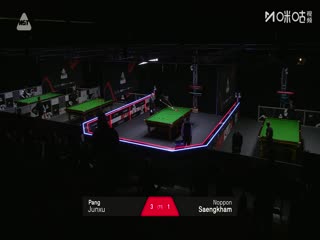 斯诺克英锦赛资格赛晋级轮庞俊旭6-2诺鹏·桑卡姆20251127